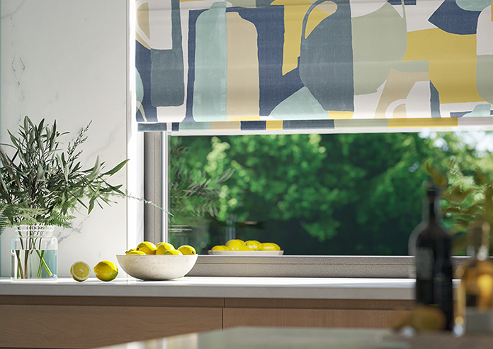 Athena, Ocean - Roman Blind - Image 5